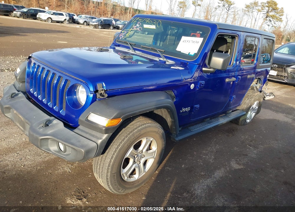 2020 JEEP WRANGLER UNLIMITED SPORT S 4X4 VIN: 1C4HJXDN0LW140324