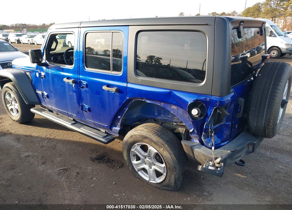 2020 JEEP WRANGLER UNLIMITED SPORT S 4X4 VIN: 1C4HJXDN0LW140324