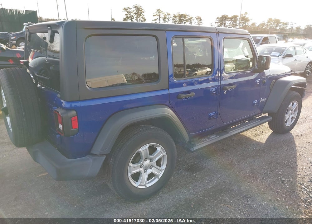2020 JEEP WRANGLER UNLIMITED SPORT S 4X4 VIN: 1C4HJXDN0LW140324