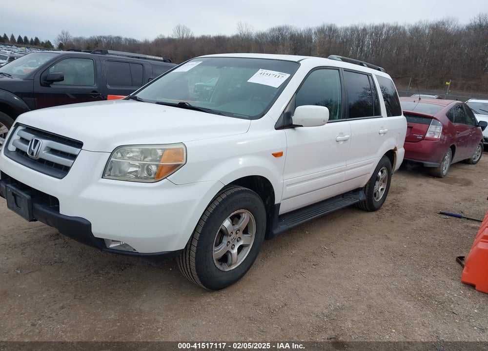 2006 HONDA PILOT EX-L VIN: 2HKYF18646H512811