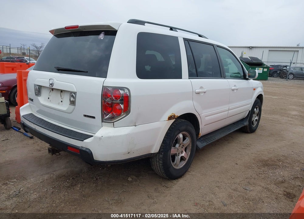 2006 HONDA PILOT EX-L VIN: 2HKYF18646H512811