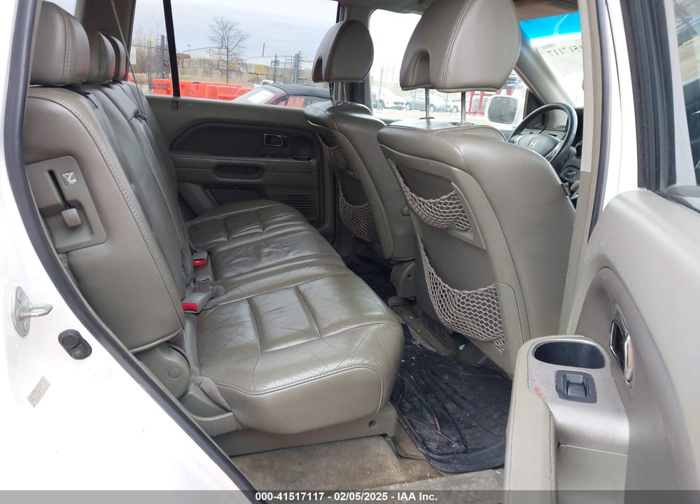 2006 HONDA PILOT EX-L VIN: 2HKYF18646H512811