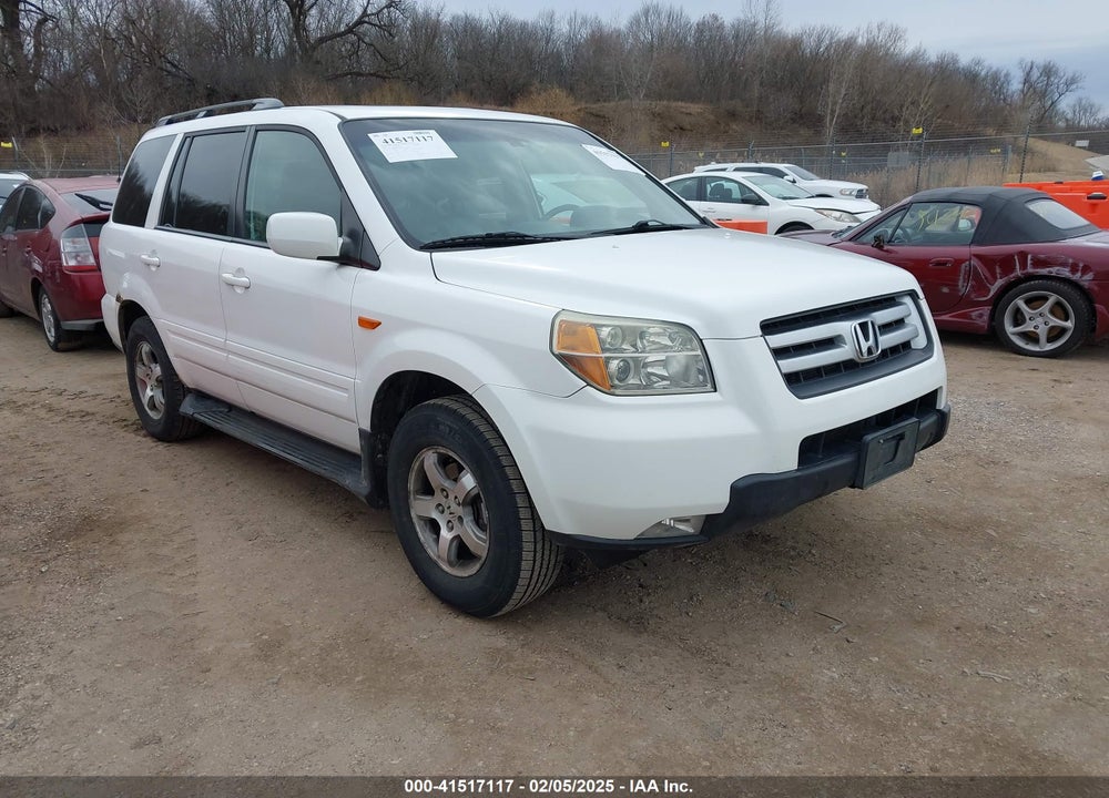 2006 HONDA PILOT EX-L VIN: 2HKYF18646H512811