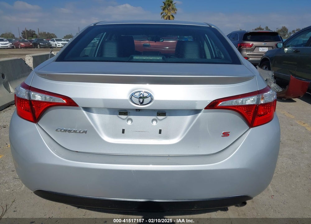 2016 TOYOTA COROLLA VIN: 5YFBURHE4GP462790
