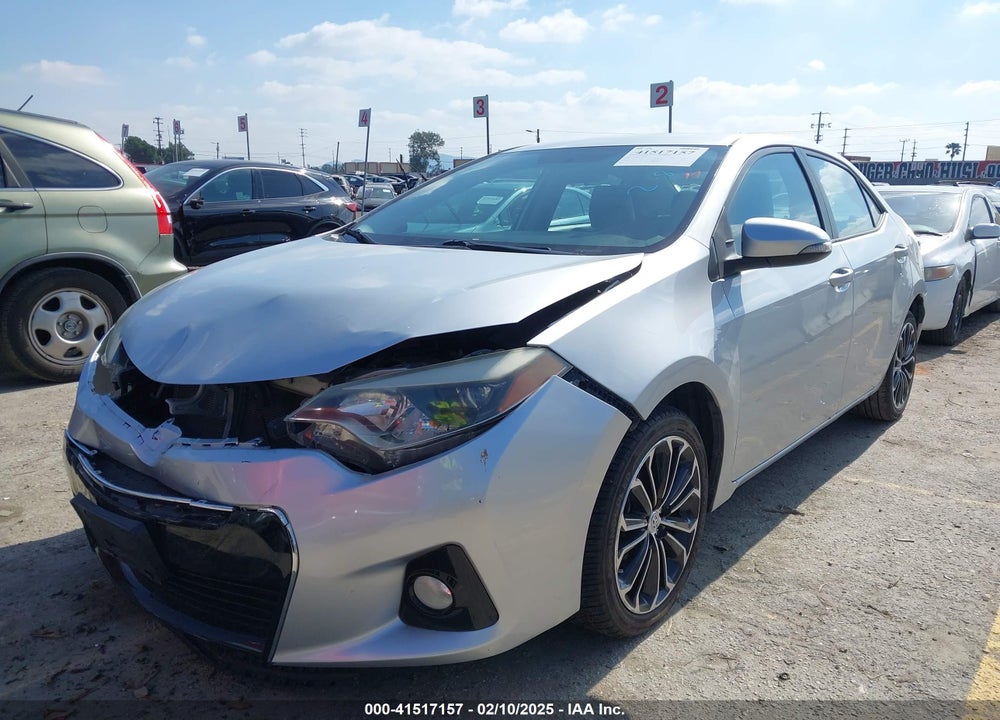 2016 TOYOTA COROLLA VIN: 5YFBURHE4GP462790