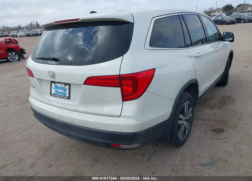 2017 HONDA PILOT EX VIN: 5FNYF5H36HB012146