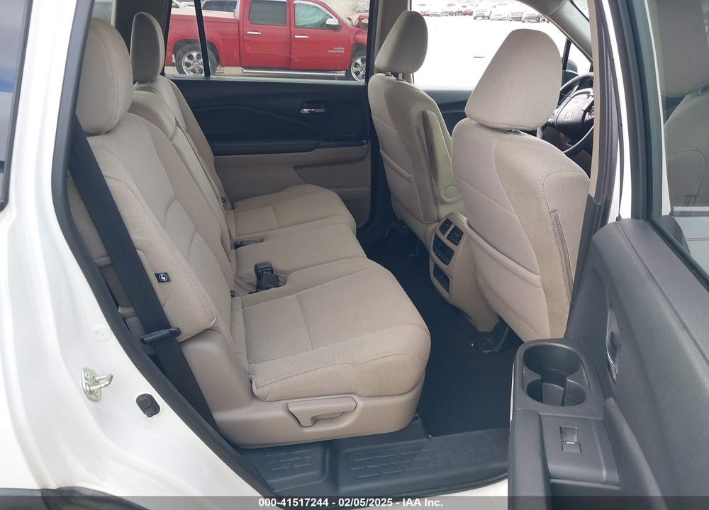 2017 HONDA PILOT EX VIN: 5FNYF5H36HB012146