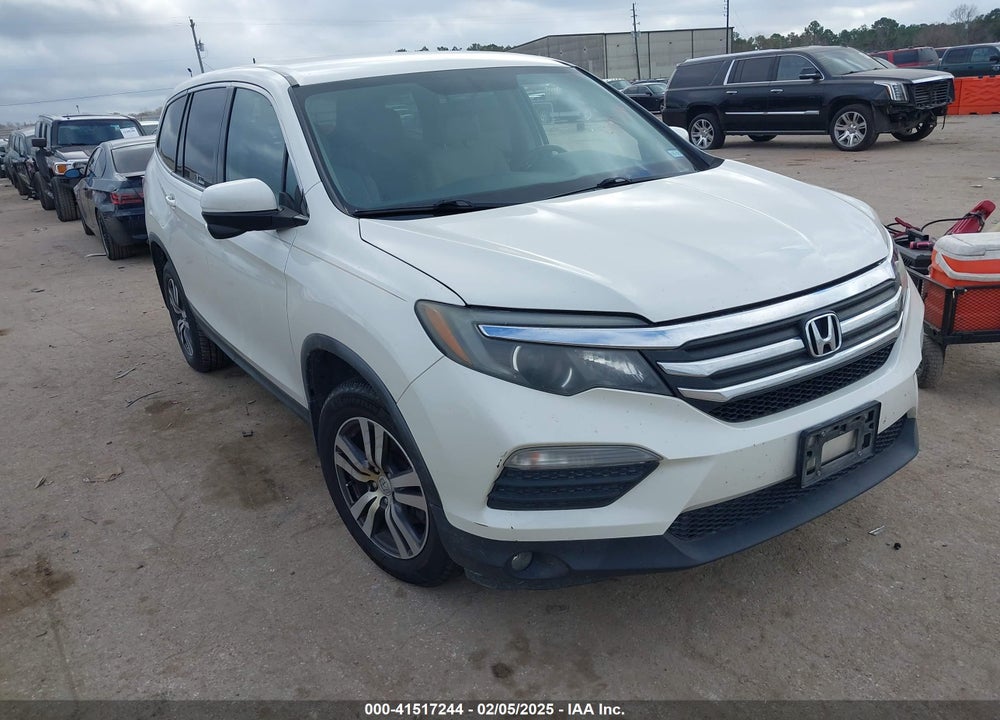 2017 HONDA PILOT EX VIN: 5FNYF5H36HB012146