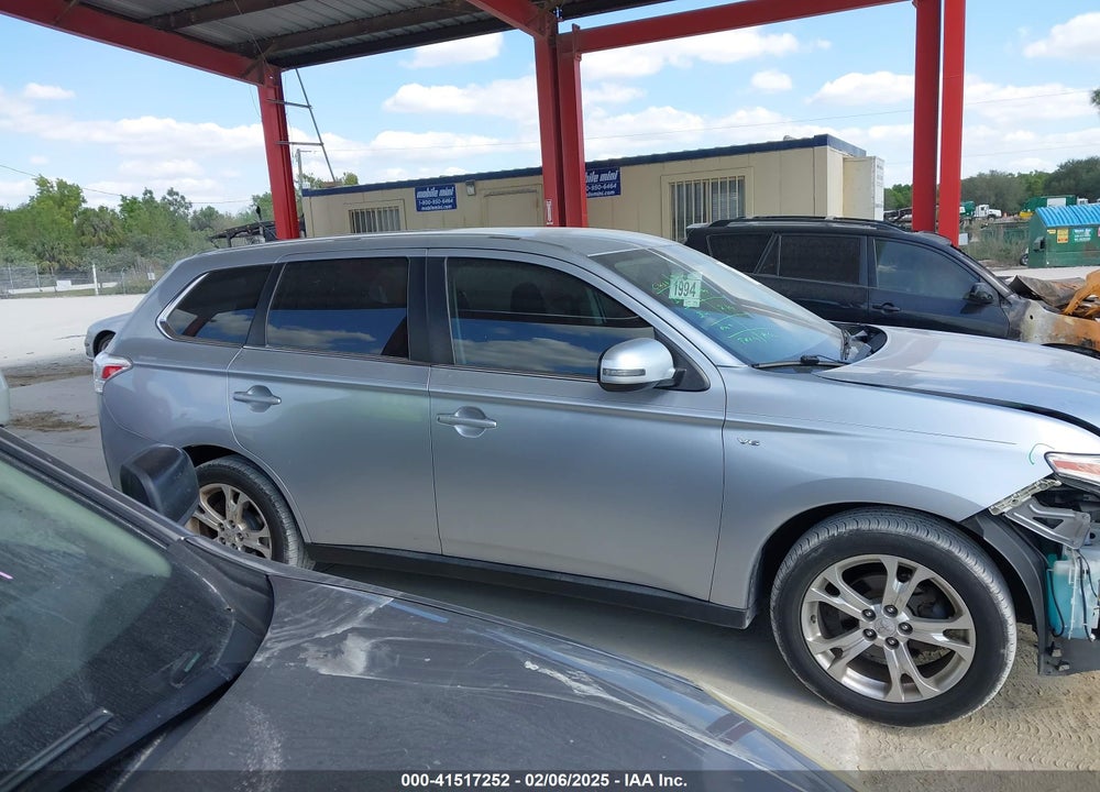 2014 MITSUBISHI OUTLANDER GT VIN: JA4JZ4AX8EZ004081