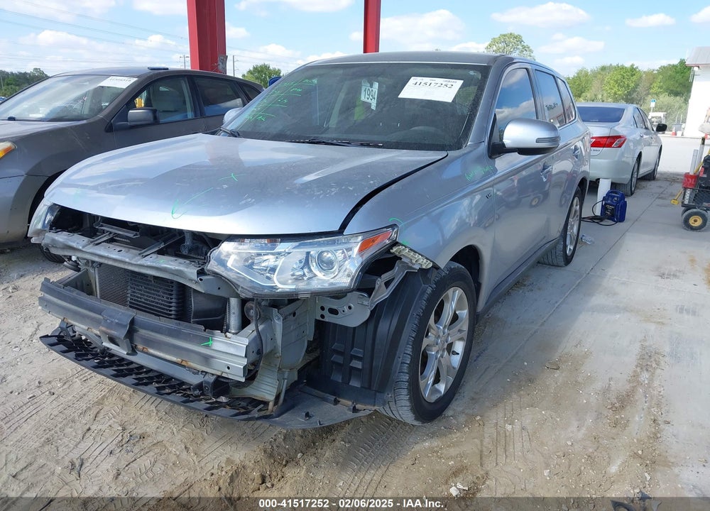 2014 MITSUBISHI OUTLANDER GT VIN: JA4JZ4AX8EZ004081