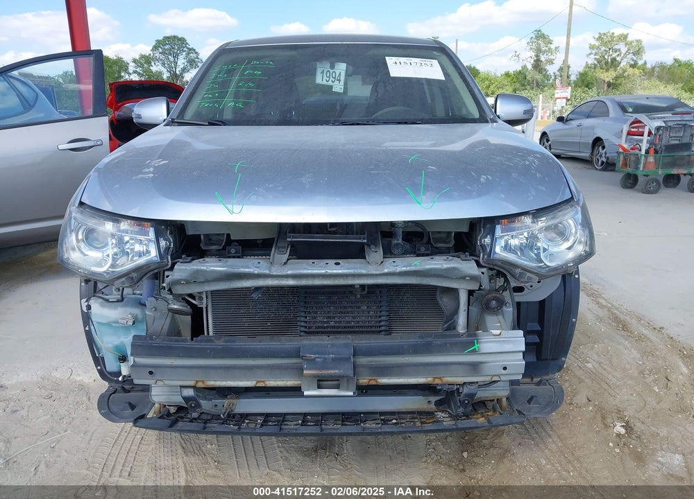 2014 MITSUBISHI OUTLANDER GT VIN: JA4JZ4AX8EZ004081