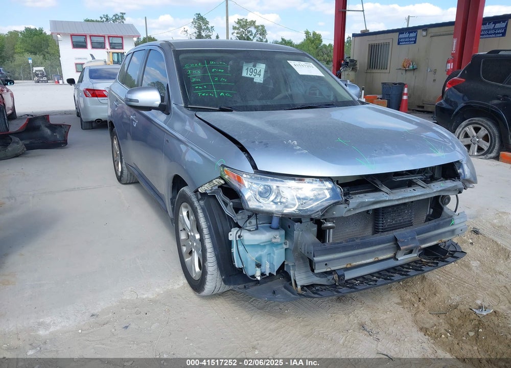 2014 MITSUBISHI OUTLANDER GT VIN: JA4JZ4AX8EZ004081
