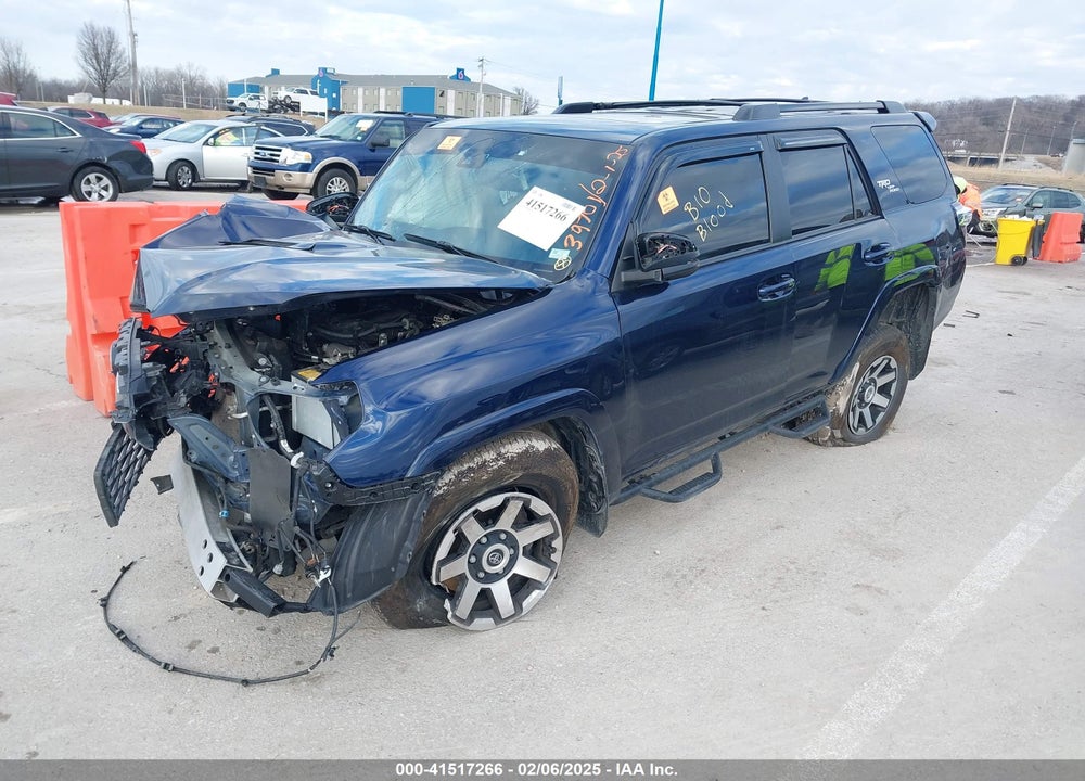 2022 TOYOTA 4RUNNER VIN: JTERU5JR4N6072440