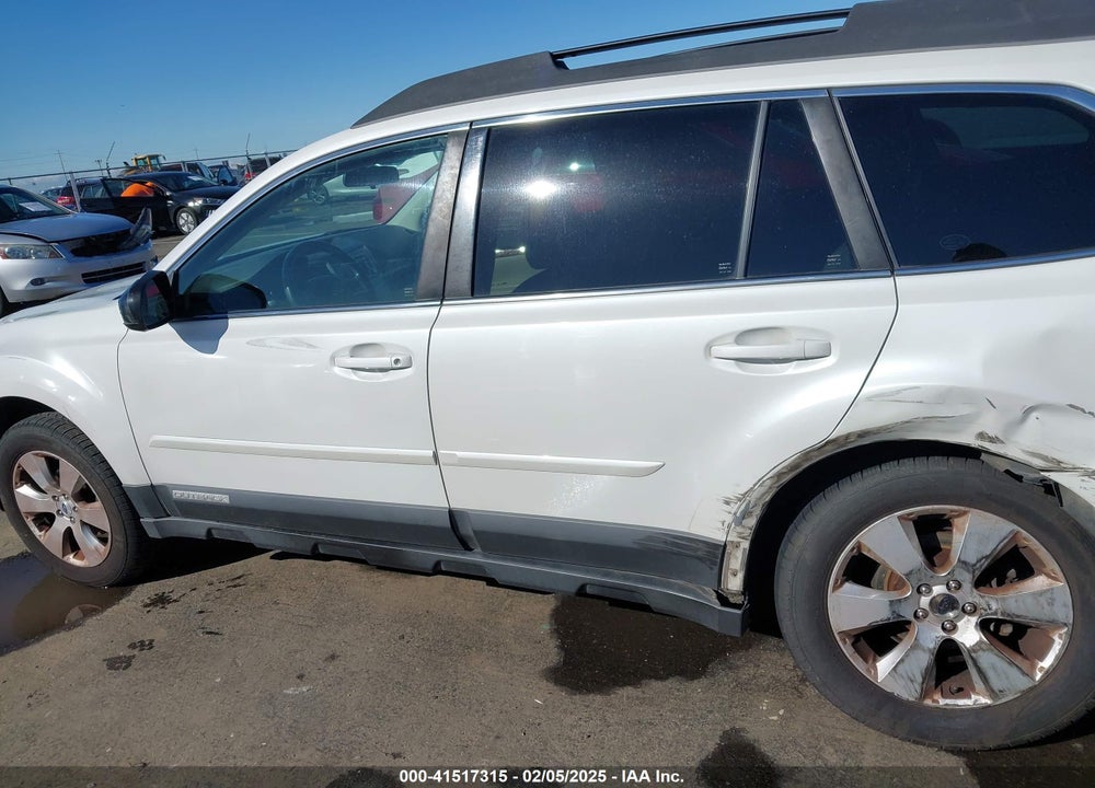 2012 SUBARU OUTBACK 2.5I LIMITED VIN: 4S4BRBJC2C3279551