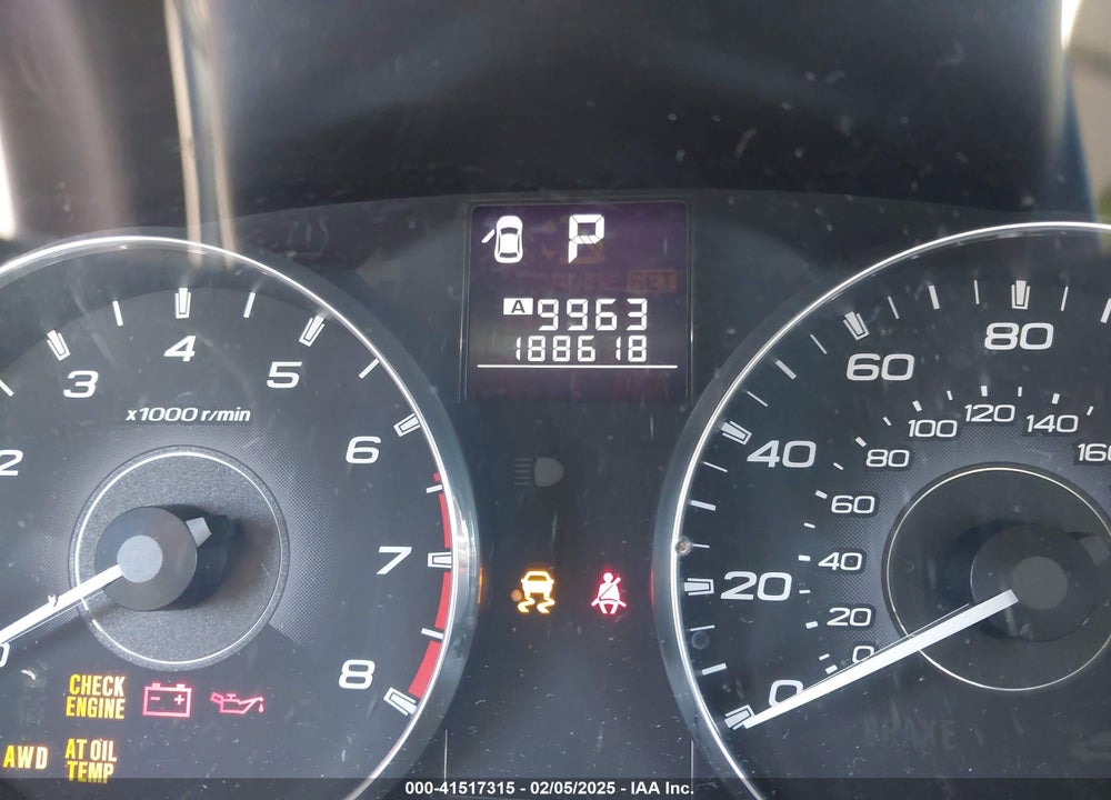 2012 SUBARU OUTBACK 2.5I LIMITED VIN: 4S4BRBJC2C3279551