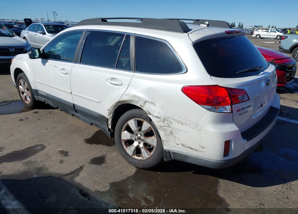 2012 SUBARU OUTBACK 2.5I LIMITED VIN: 4S4BRBJC2C3279551