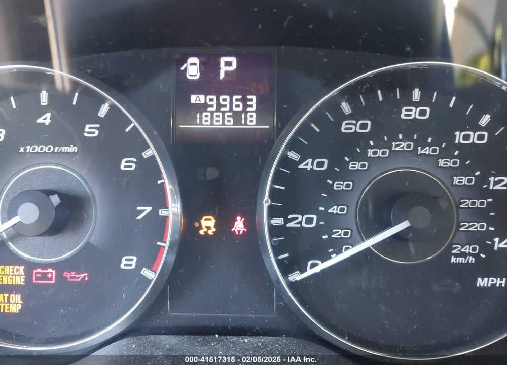 2012 SUBARU OUTBACK 2.5I LIMITED VIN: 4S4BRBJC2C3279551