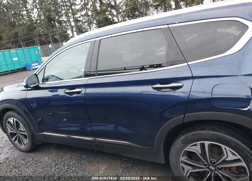 2020 HYUNDAI SANTA FE LIMITED 2.0T VIN: 5NMS5CAA0LH283622