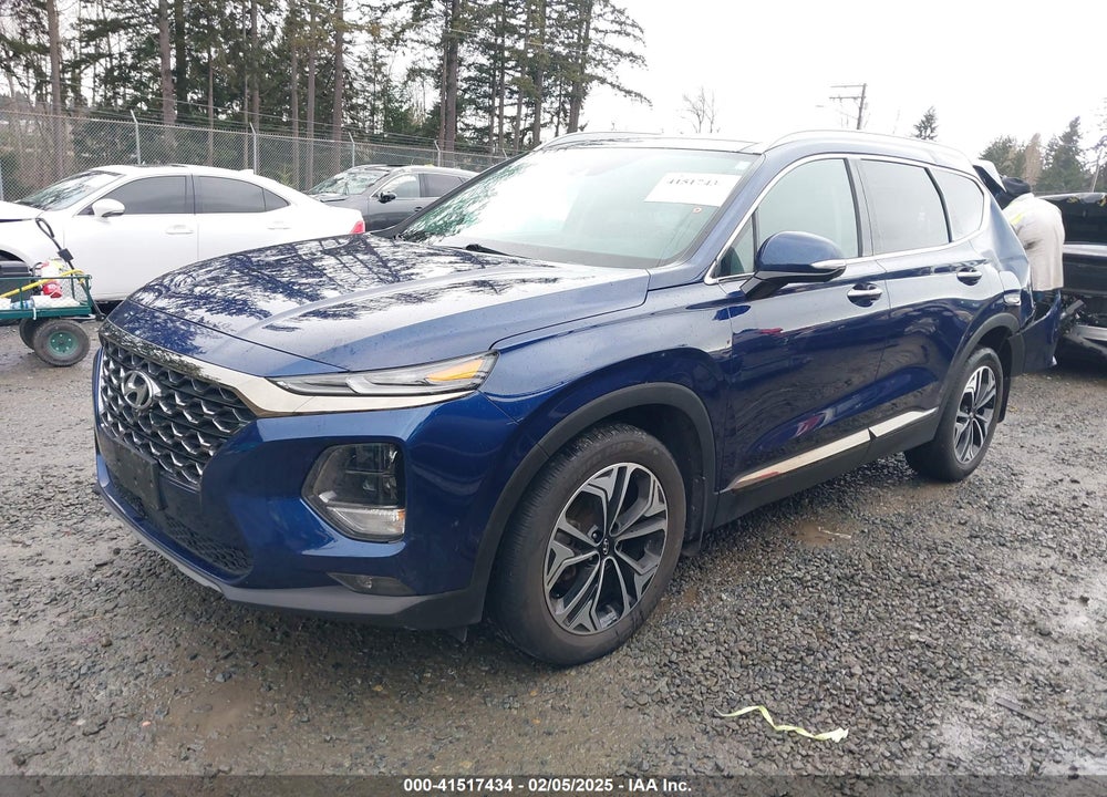2020 HYUNDAI SANTA FE LIMITED 2.0T VIN: 5NMS5CAA0LH283622