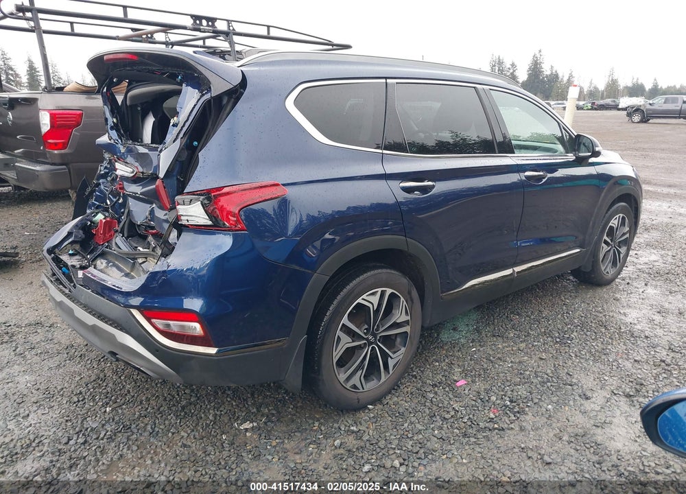 2020 HYUNDAI SANTA FE LIMITED 2.0T VIN: 5NMS5CAA0LH283622