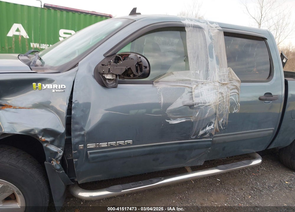 2009 GMC SIERRA 1500 HYBRID 3HB VIN: 2GTFK135291119624