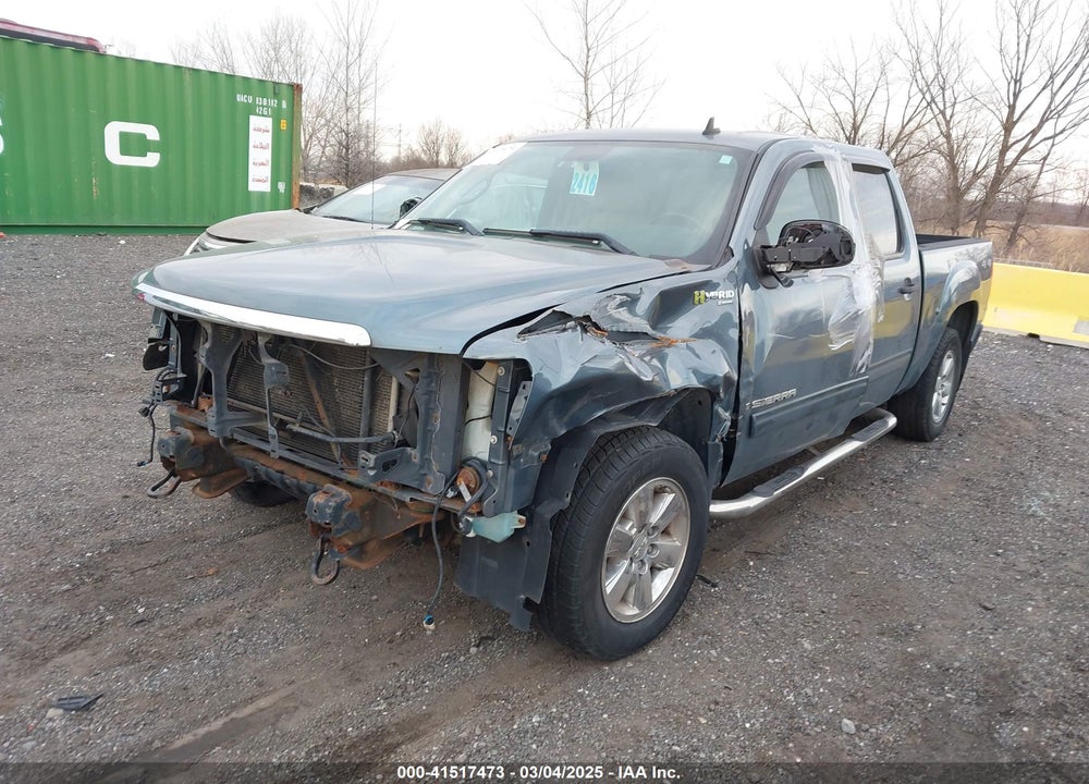 2009 GMC SIERRA 1500 HYBRID 3HB VIN: 2GTFK135291119624