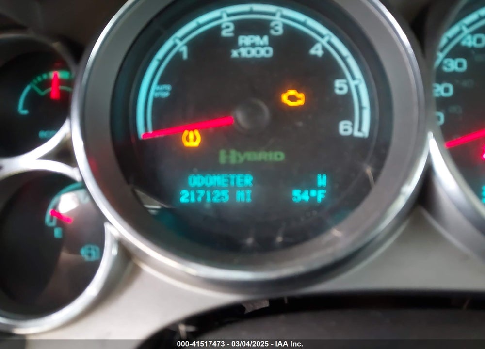 2009 GMC SIERRA 1500 HYBRID 3HB VIN: 2GTFK135291119624