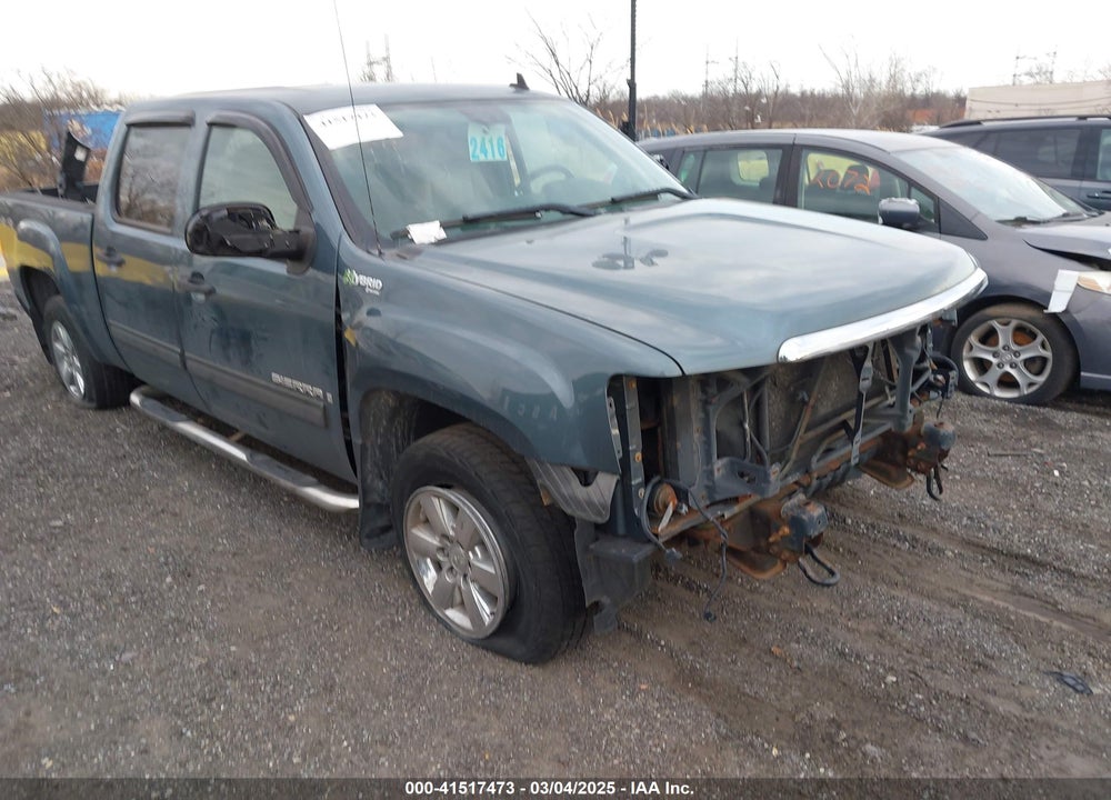 2009 GMC SIERRA 1500 HYBRID 3HB VIN: 2GTFK135291119624