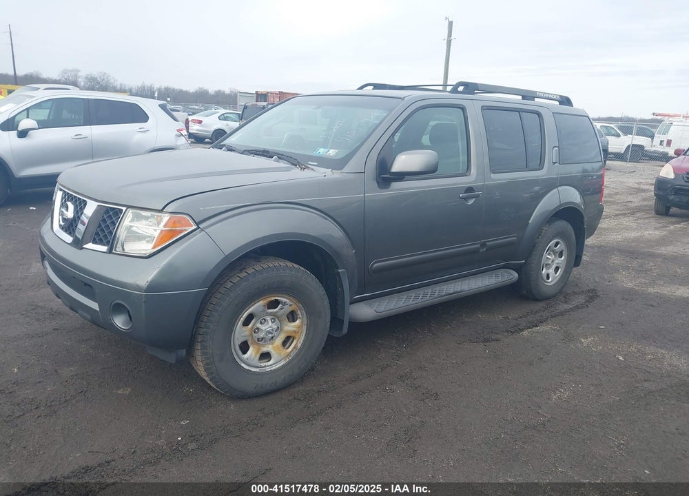 2007 NISSAN PATHFINDER SE VIN: 5N1AR18W07C610784
