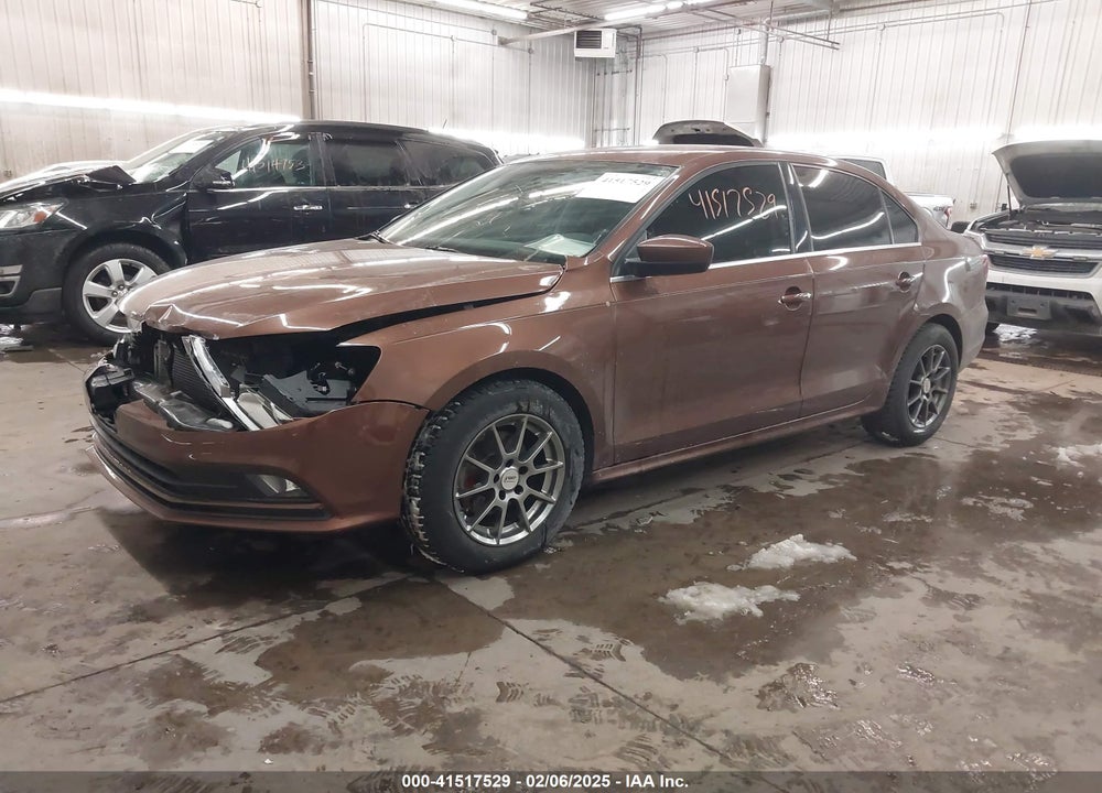 2017 VOLKSWAGEN JETTA VIN: 3VW2B7AJ6HM408883