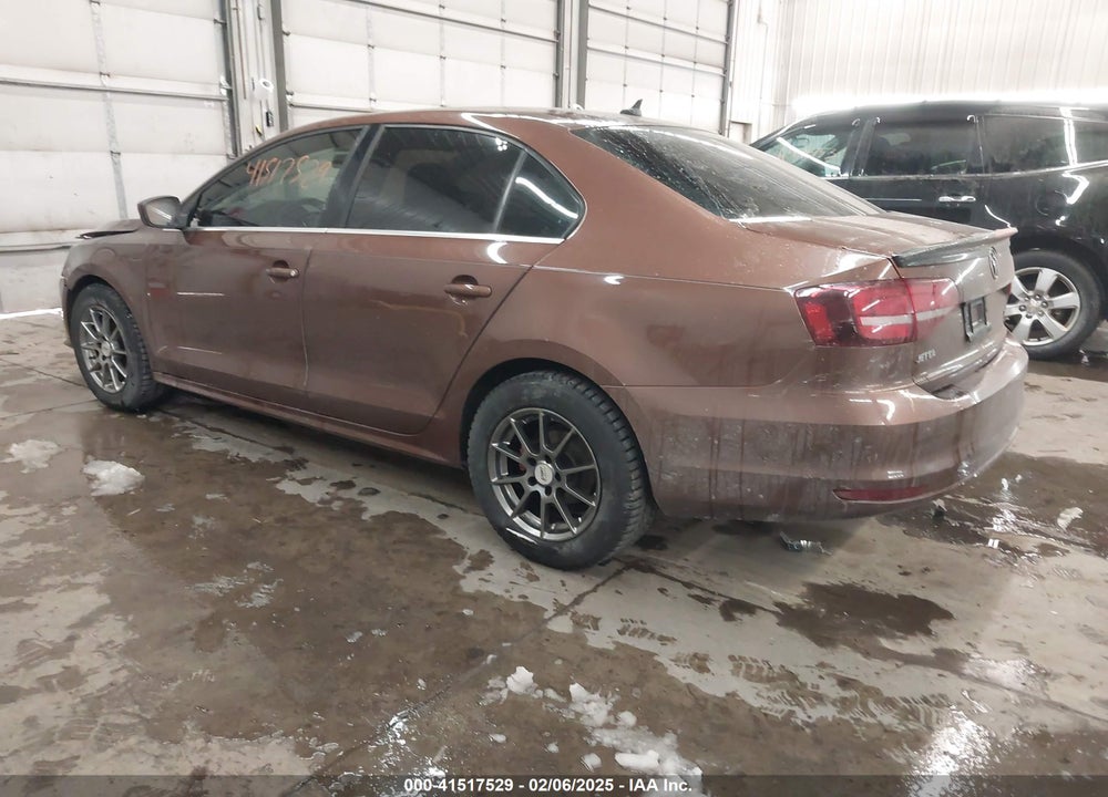 2017 VOLKSWAGEN JETTA VIN: 3VW2B7AJ6HM408883