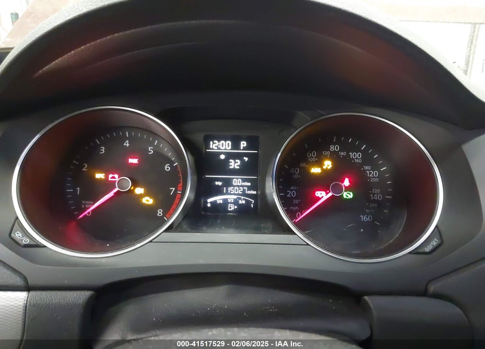 2017 VOLKSWAGEN JETTA VIN: 3VW2B7AJ6HM408883