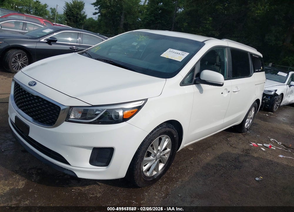 2016 KIA SEDONA LX VIN: KNDMB5C11G6160148