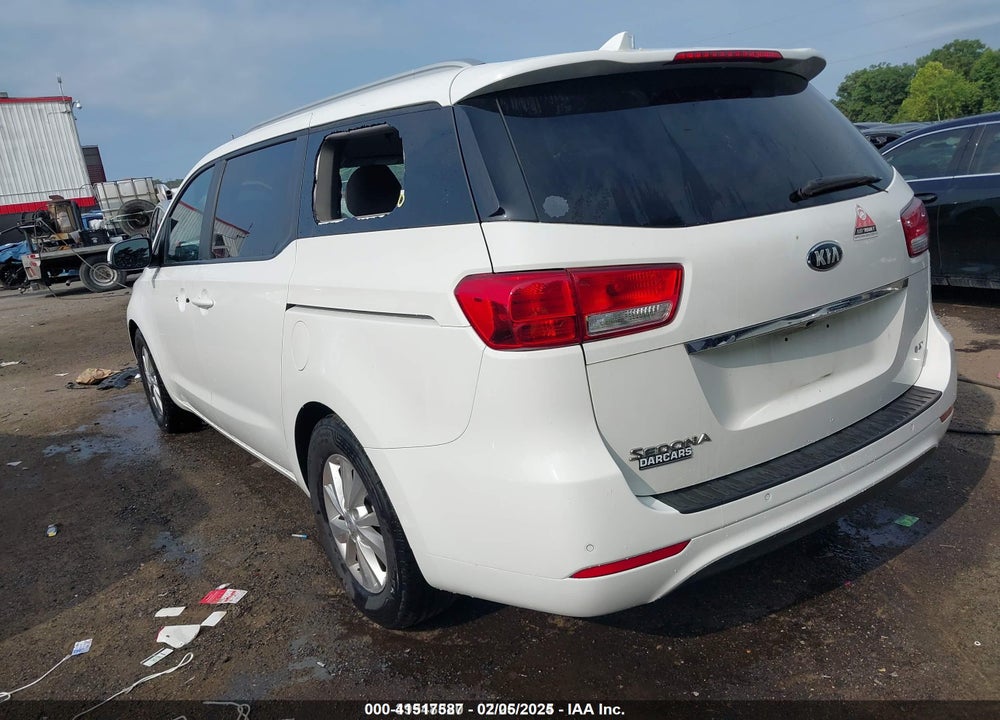2016 KIA SEDONA LX VIN: KNDMB5C11G6160148