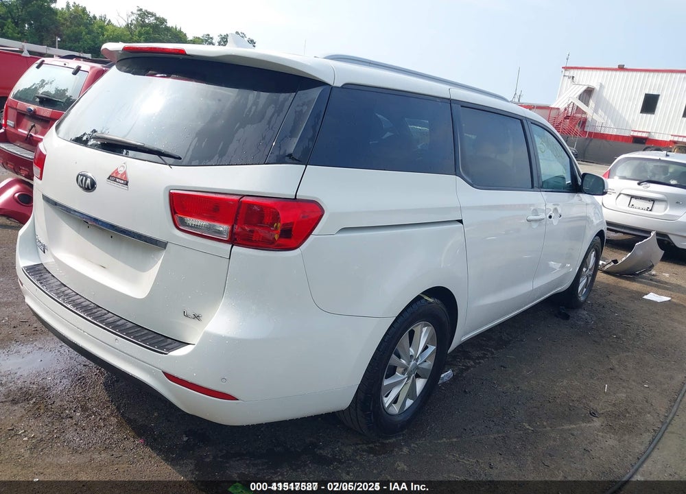 2016 KIA SEDONA LX VIN: KNDMB5C11G6160148