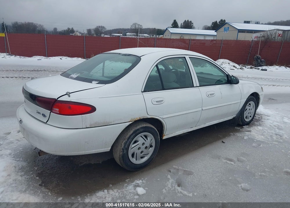 2002 FORD ESCORT FLEET VIN: 3FAFP13P12R117213