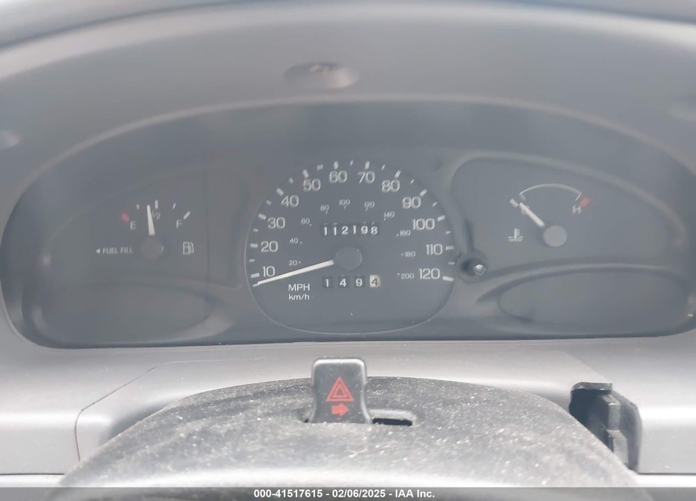 2002 FORD ESCORT FLEET VIN: 3FAFP13P12R117213