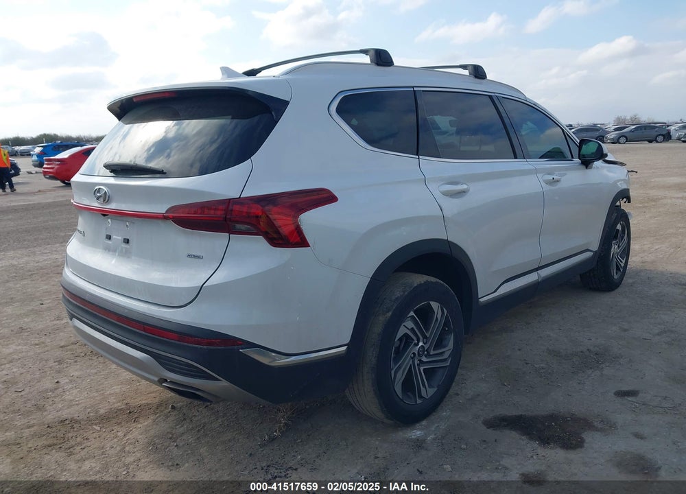2022 HYUNDAI SANTA FE SEL VIN: 5NMS2DAJ8NH474058