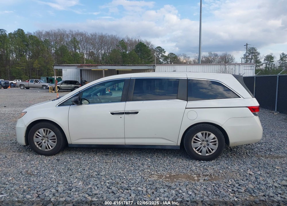 2014 HONDA ODYSSEY LX VIN: 5FNRL5H27EB114460