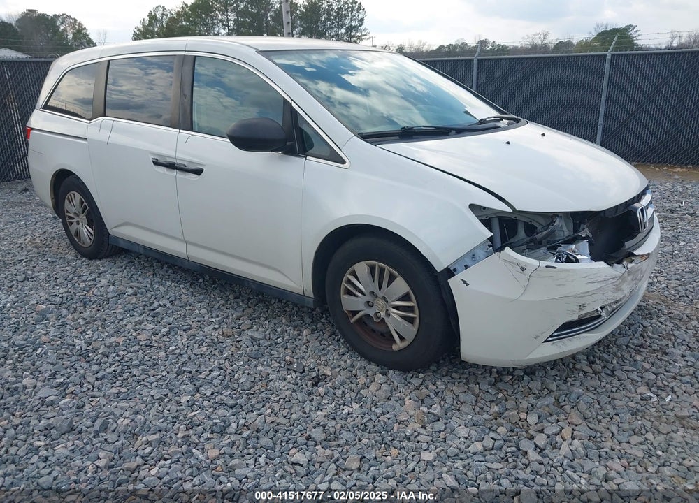 2014 HONDA ODYSSEY LX VIN: 5FNRL5H27EB114460