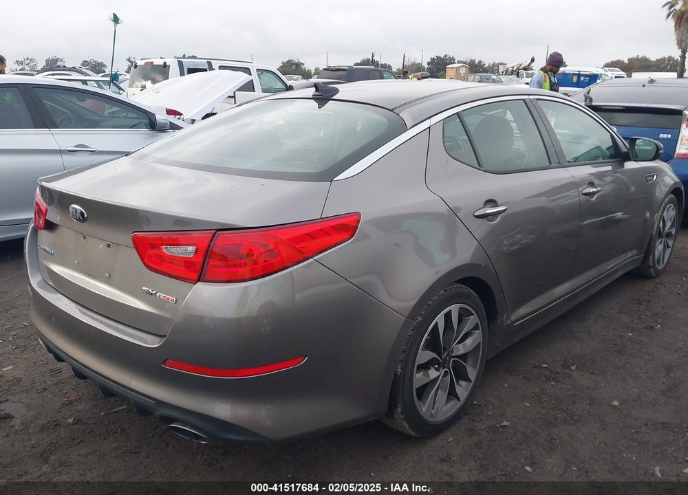 2014 KIA OPTIMA SX TURBO VIN: 5XXGR4A64EG345228