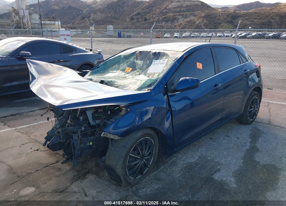 2016 HYUNDAI ELANTRA GT VIN: KMHD35LH3GU298503