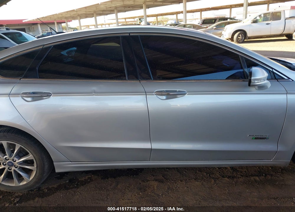 2017 FORD FUSION ENERGI VIN: 3FA6P0PU9HR414295
