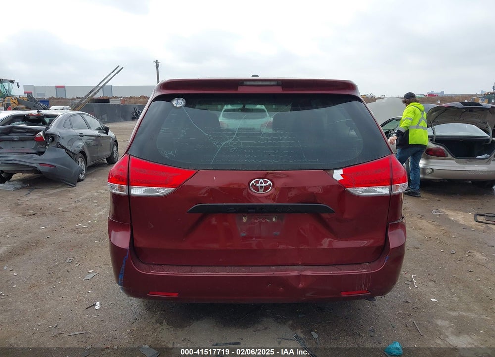 2013 TOYOTA SIENNA VIN: 5TDZK3DC4DS346384