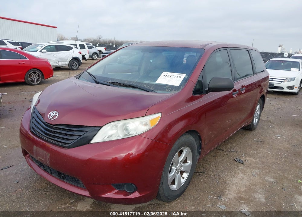 2013 TOYOTA SIENNA VIN: 5TDZK3DC4DS346384