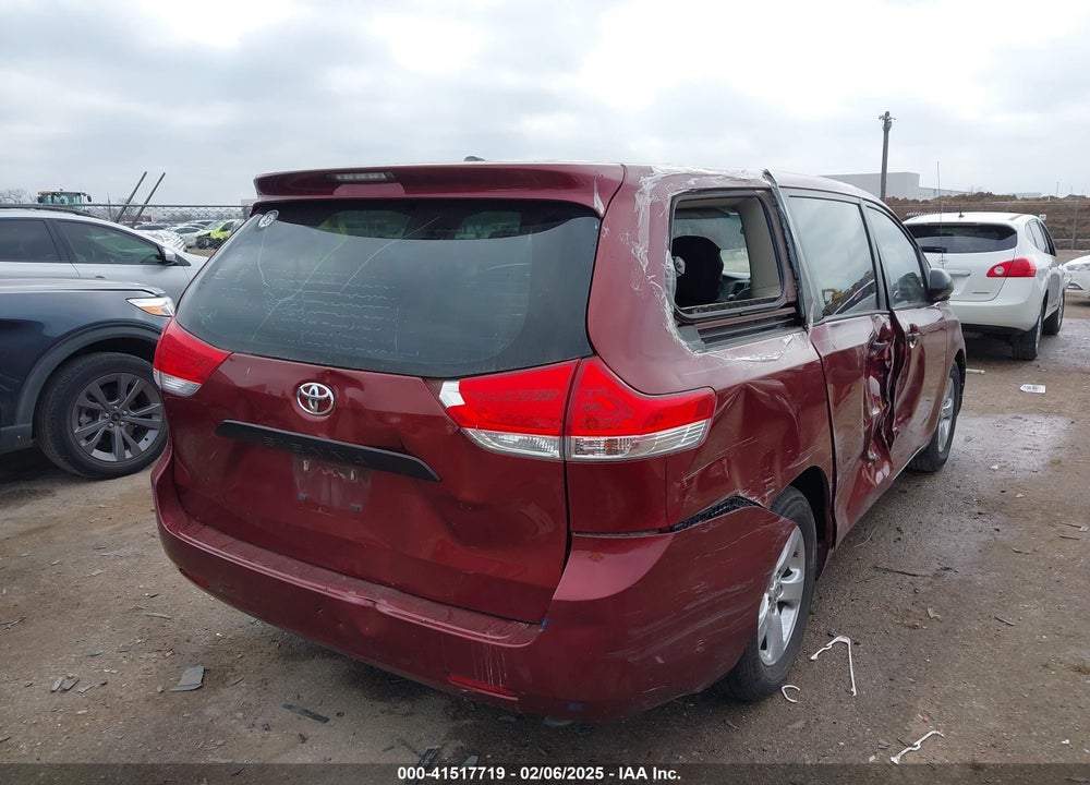 2013 TOYOTA SIENNA VIN: 5TDZK3DC4DS346384