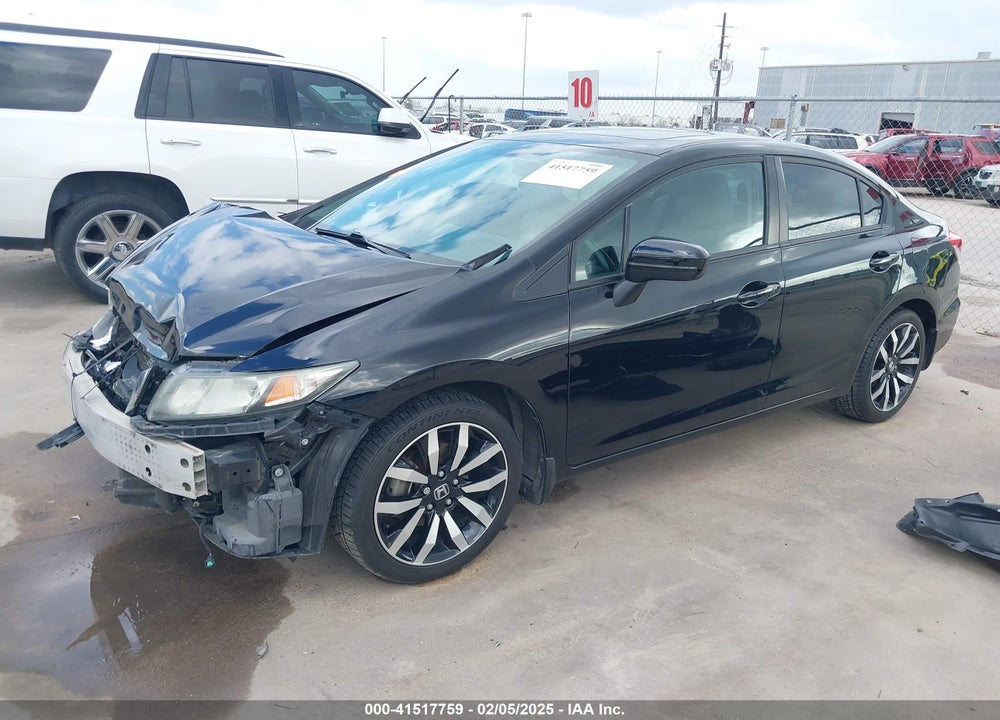 2014 HONDA CIVIC VIN: 19XFB2F95EE012407
