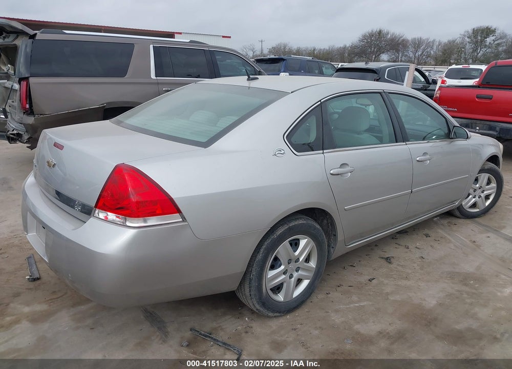 2006 CHEVROLET IMPALA LS VIN: 2G1WB58K169144364