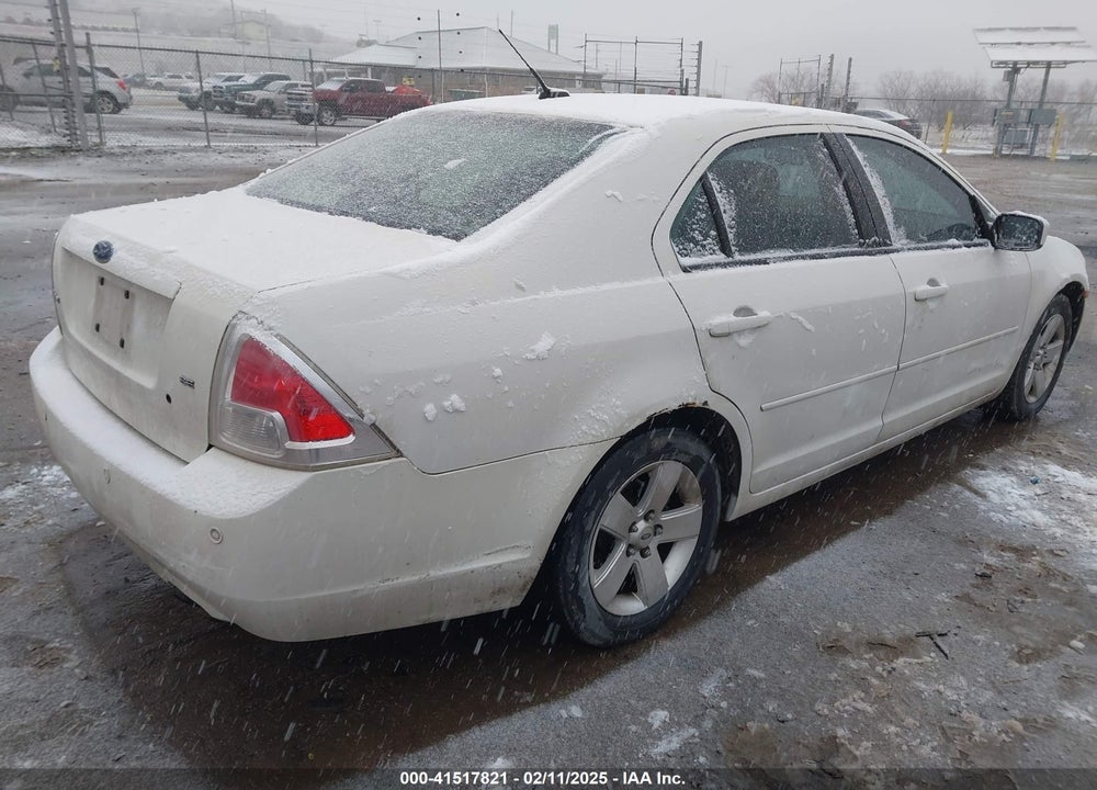 2008 FORD FUSION SE VIN: 3FAHP07Z98R191776