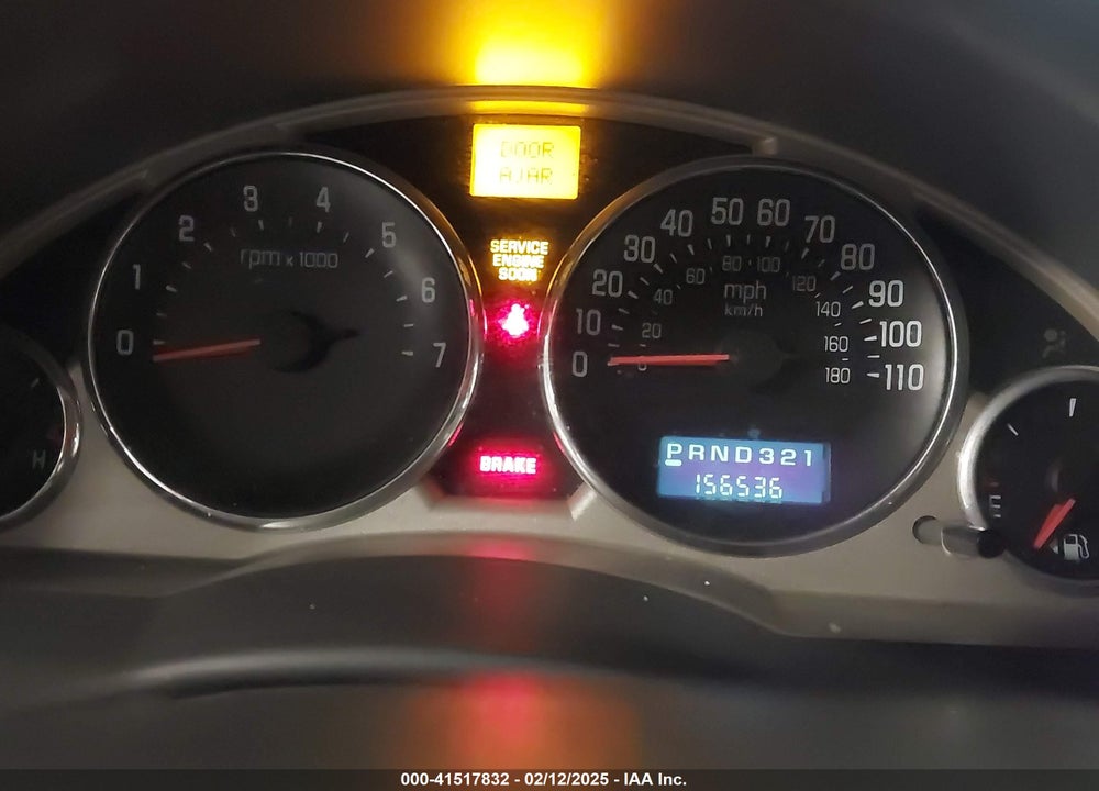 2005 BUICK RENDEZVOUS VIN: 3G5DB03E55S544889
